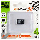 Фото Hi-Rali microSDHC Class 4 4Gb (TG-4GBSDCL4-00)