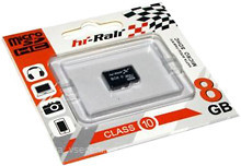 Фото Hi-Rali microSDHC Class 10 8Gb