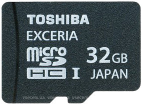Фото Toshiba Exceria M301 microSDHC Class 10 UHS-I U1 32Gb