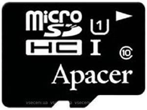 Фото Apacer microSDHC Class 10 UHS-I U1 16Gb