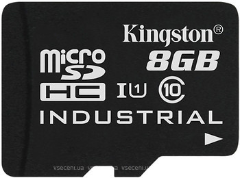 Фото Kingston Industrial microSDHC UHS-I 8Gb (SDCIT/8GB)