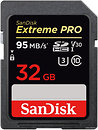 Фото SanDisk Extreme Pro SDHC Class 10 UHS-I U3 V30 32Gb