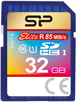 Фото Silicon Power Elite SDHC Class 10 UHS-I U1 85MB/s 32Gb (SP032GBSDHAU1V10)