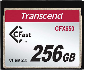 Фото Transcend CFast 2.0 CFX650 256Gb