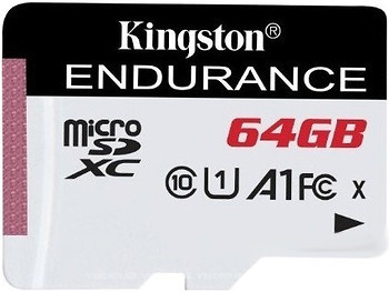 Фото Kingston High Endurance microSDXC UHS-I A1 64Gb (SDCE/64GB)
