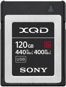 Фото Sony QDG120F G Series XQD 120Gb (QDG120F)