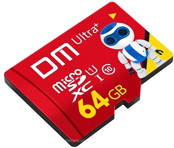 Фото DM Ultra+ MicroSDXC Class 10 UHS-I U1 64GB