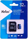 Фото Netac P500 Standard microSDHC UHS-I U1 32Gb (NT02P500STN-032G-R)