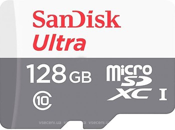 Фото SanDisk Ultra Light microSDXC UHS-I Class 10 128Gb (SDSQUNR-128G-GN3MA)