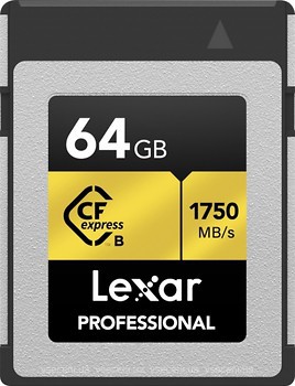 Фото Lexar Professional CFexpress Type-B 64Gb (LCFX10-64GCRB)