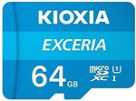 Фото Kioxia Exceria microSDXC Class 10 UHS-I 64Gb (LMEX1L064GG2)
