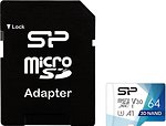 Фото Silicon Power Superior Pro Colorful microSDXC Class 10 UHS-I U3 64Gb (SP064GBSTXDU3V20AB)