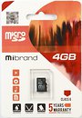Фото Mibrand MicroSDHC Class 6 4Gb (MICDC6/4GB)