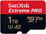 Фото SanDisk Extreme Pro microSDXC UHS-I U3 V30 A2 1Tb (SDSQXCZ-1T00-GN6MA)