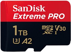 Фото SanDisk Extreme Pro microSDXC UHS-I U3 V30 A2 1Tb (SDSQXCZ-1T00-GN6MA)