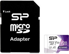 Фото Silicon Power Superior Pro Colorful microSDXC Class 10 UHS-I U3 128Gb (SP128GBSTXDU3V20AB)