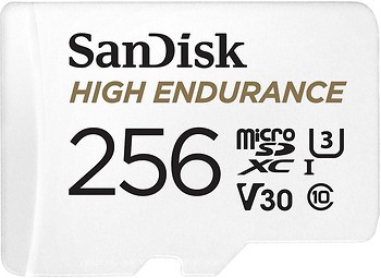 Фото SanDisk High Endurance microSDXC Class 10 UHS-I U3 V30 256Gb (SDSQQNR-256G-GN6IA)