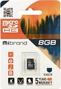 Фото Mibrand MicroSDHC Class 10 8Gb (MICDC6/8GB)