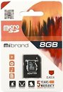 Фото Mibrand MicroSDHC Class 6 8Gb (MICDC6/8GB-A)