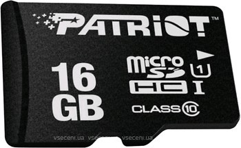Фото Patriot LX microSDXC Class 10 UHS-I 16Gb (PSF16GMDC10)