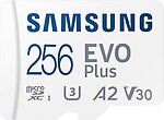 Фото Samsung Evo Plus V3 microSDXC Class 10 UHS-I U3 256Gb (MB-MC256KA/RU)