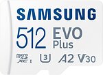 Фото Samsung Evo Plus V3 microSDXC Class 10 UHS-I U3 512Gb (MB-MC512KA/RU)