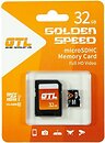 Фото GTL Golden Speed microSDHC Class 10 UHS-I 32Gb (GTL-32-Micro)