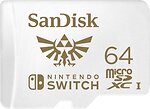 Фото SanDisk For Nintendo Switch microSDXC UHS-I U3 64Gb (SDSQXAT-064G-GNCZN)