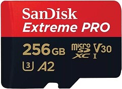 Фото SanDisk Extreme Pro microSDXC Class 10 UHS-I U3 256Gb (SDSQXCD-256G-GN6MA)