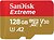 Фото SanDisk Extreme microSDXC Class 10 UHS-I U3 V30 A2 128Gb (SDSQXAA-128G-GN6MN)