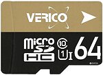 Фото Verico microSDHC Class 10 UHS-I 64Gb (1MCOV-MDH963-NN)