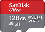 Фото SanDisk Ultra microSDXC Class 10 UHS-I A1 128Gb (SDSQUAB-128G-GN6MN)