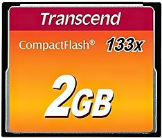 Фото Transcend CompactFlash 133x 2Gb (TS2GCF133)