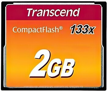 Фото Transcend CompactFlash 133x 2Gb (TS2GCF133)