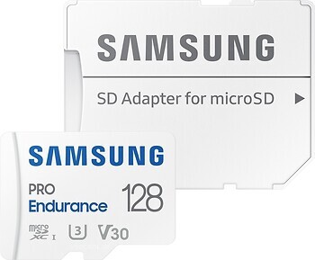 Фото Samsung Pro Endurance microSDXC Class 10 UHS-I 128Gb (MB-MJ128KA/EU)