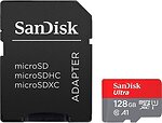 Фото SanDisk Ultra microSDXC Class 10 UHS-I A1 128Gb (SDSQUAB-128G-GN6MA)