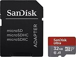 Фото SanDisk Ultra microSDXC Class 10 UHS-I A1 32Gb (SDSQUA4-032G-GN6MA)