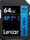 Фото Lexar High Performance 800x Pro SDXC UHS-I U3 V30 64Gb (LSD0800P064G-BNNNG)