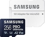 Фото Samsung Pro Ultimate microSDXC Class 10 UHS-I U3 A2 V30 256Gb (MB-MY256SA)