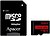 Фото Apacer R100 microSDXC Class 10 UHS-I V10 A1 256Gb + SD-Adapter (AP256GMCSX10UB-R)