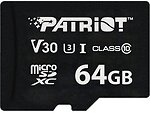 Фото Patriot VX microSDXC Class 10 UHS-I V30 64Gb (PSF64GVX31MCX)