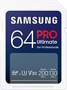 Фото Samsung Pro Ultimate SDXC Class 10 UHS-I U3 V30 64Gb (MB-SY64S)