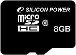 Фото Silicon Power microSDHC Class 10 8Gb