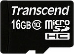 Фото Transcend microSDHC Class 10 16Gb (TS16GUSDC10)