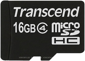 Фото Transcend microSDHC Class 4 16Gb