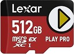 Фото Lexar Express Play Pro microSDXC UHS-I V30 U3 512Gb (LMSXPS0512G-BNNNG)
