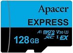 Фото Apacer Express microSDXC Class 10 UHS-I 128Gb (AP128GMCEXG3X17-RA)