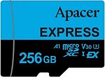Фото Apacer Express microSDXC Class 10 UHS-I 256Gb (AP256GMCEXG3X17-RA)