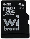 Фото Wibrand microSDXC Class 10 UHS-I U3 64Gb (WICDXU3/64GB)