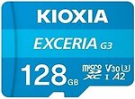Фото Kioxia Exceria microSDXC Class 10 UHS-I 128Gb (LMEX3L128GG2)